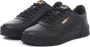 PUMA Carina L Dames Sneakers Black- Black- Team Gold - Thumbnail 5