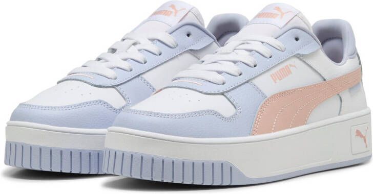 Puma Carina Street sneakers wit roze lichtblauw - Foto 3