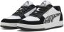 PUMA Caven 2.0 Snake Chic Dames Sneakers Black- White- Aged Silver - Thumbnail 2