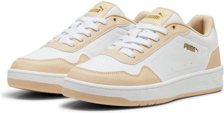 Puma Court Classy sneakers wit okergeel - Foto 3