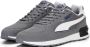 PUMA Graviton heren sneakers grijs wit Uitneembare zool - Thumbnail 4