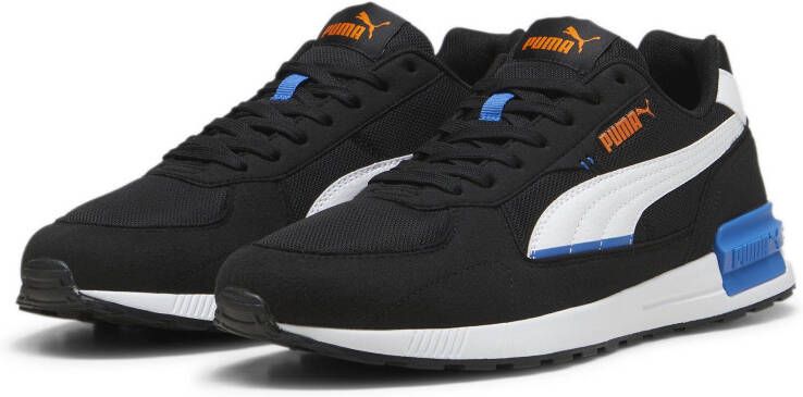 PUMA Graviton Unisex Sneakers Black- White- Team Royal-Rickie Orange - Foto 4