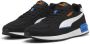 PUMA Graviton Unisex Sneakers Black- White- Team Royal-Rickie Orange - Thumbnail 4