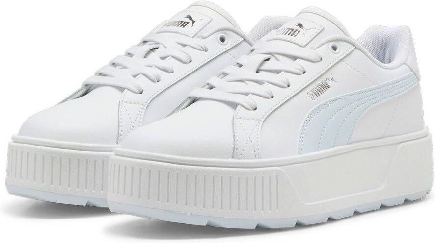 PUMA Karmen L Dames Sneakers White-Dewdrop- Silver - Foto 2