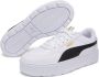 PUMA Karmen Rebelle Dames Sneakers White Black - Thumbnail 4