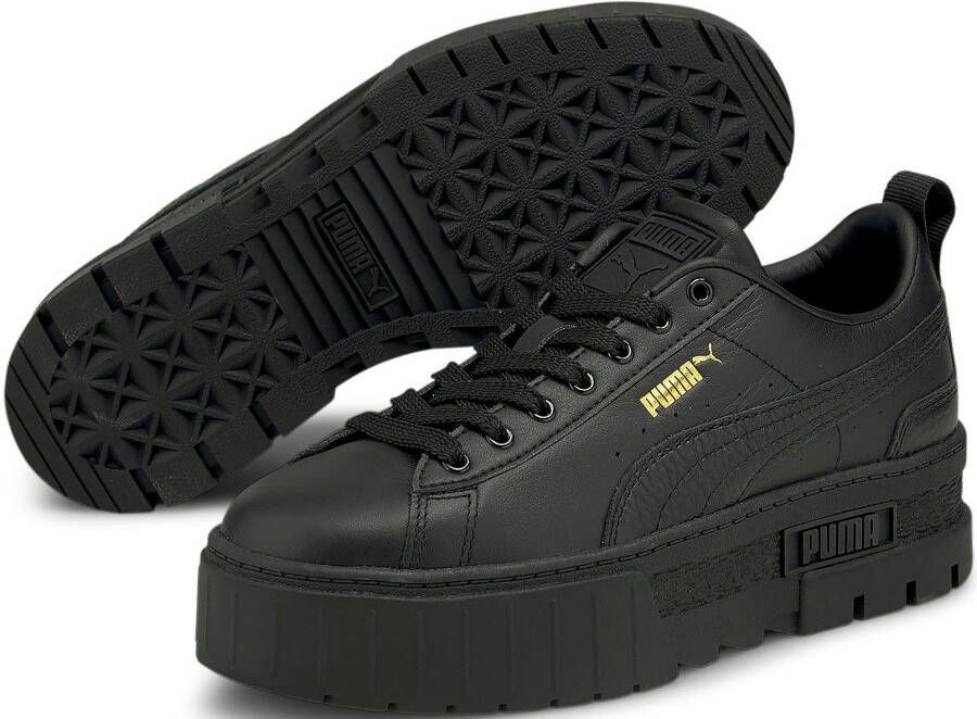 Puma Mayze Classic Street Style Sneakers Black Dames - Foto 3