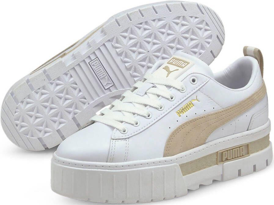 Puma Mayze Lth Wn's Fashion sneakers Schoenen white peyote maat: 38.5 beschikbare maaten:37.5 38.5 39 40.5 41 - Foto 6