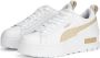 Puma Mayze Wedge sneakers wit goud - Thumbnail 3
