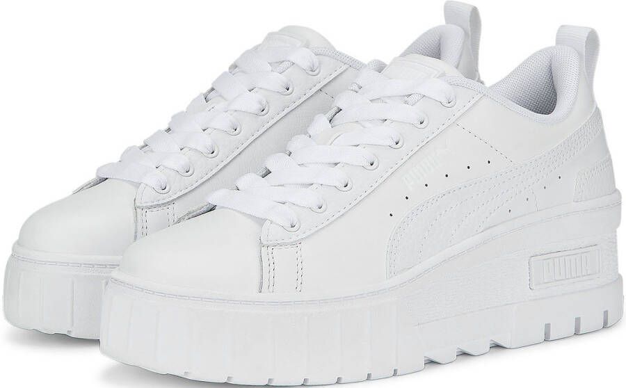 PUMA Mayze Wedge Wns De sneakers van de manier Vrouw Witte - Foto 10