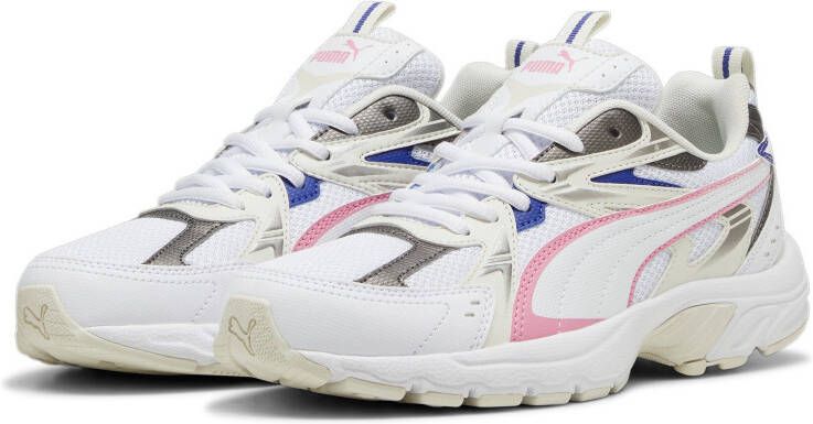 PUMA Milenio Tech Unisex Sneakers Vapor Gray- White-Mauved Out - Foto 3