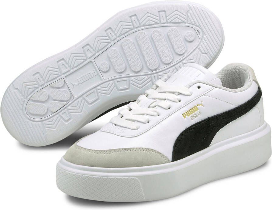 PUMA Sneakers Oslo Maja Archive Wn´s in een trendy materialenmix