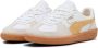 PUMA Palermo Lth Sneakers Leren Sneaker Wit - Thumbnail 5