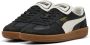 PUMA Palermo Premium Sneakers Leren Sneaker Zwart - Thumbnail 5