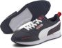 PUMA R78 SL Heren Sneakers Sportschoenen Schoenen Navy-Blauw 374127 - Thumbnail 2