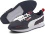 PUMA R78 SL Heren Sneakers Sportschoenen Schoenen Navy-Blauw 374127 - Thumbnail 2