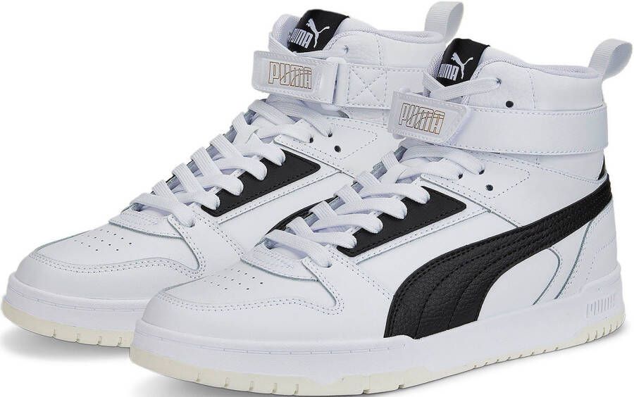 Puma Revolutionaire Basketbal-geïnspireerde Sneakers White - Foto 4