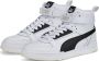 Puma Revolutionaire Retro High-Top Sneakers White - Thumbnail 4