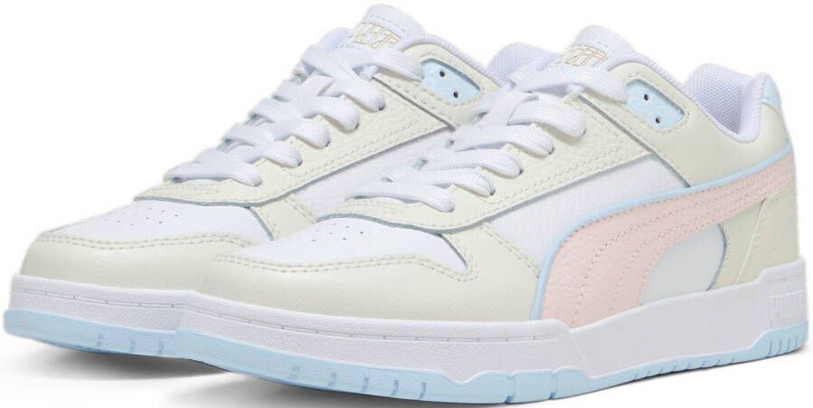 PUMA RBD Game Low Unisex Sneakers Wit Roze Grijs - Foto 4