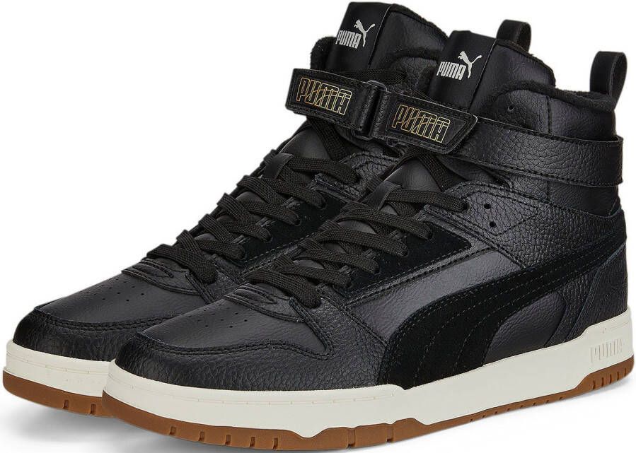 PUMA Rebound RBD Game WTR Winter Winterschoenen Sneaker-Boots Leer Zwart - Foto 4