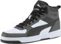PUMA Rebound JOY Unisex Sneakers DarkShadow Black White - Thumbnail 5