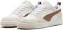 PUMA Rebound v6 Low Unisex Sneakers White-Totally Taupe-Alpine Snow - Thumbnail 3