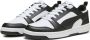 PUMA Rebound v6 Low Unisex Sneakers White- Black- Black - Thumbnail 4