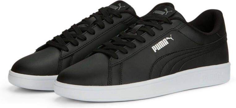 PUMA SMASH 3.0 L herensneaker leer 390987 02 zwart - Foto 2