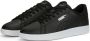 PUMA SMASH 3.0 L herensneaker leer 390987 02 zwart - Thumbnail 1