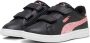 Puma Smash 3.0 L Star Glow leren sneakers zwart roze Meisjes Leer Meerkleurig 28 - Thumbnail 3