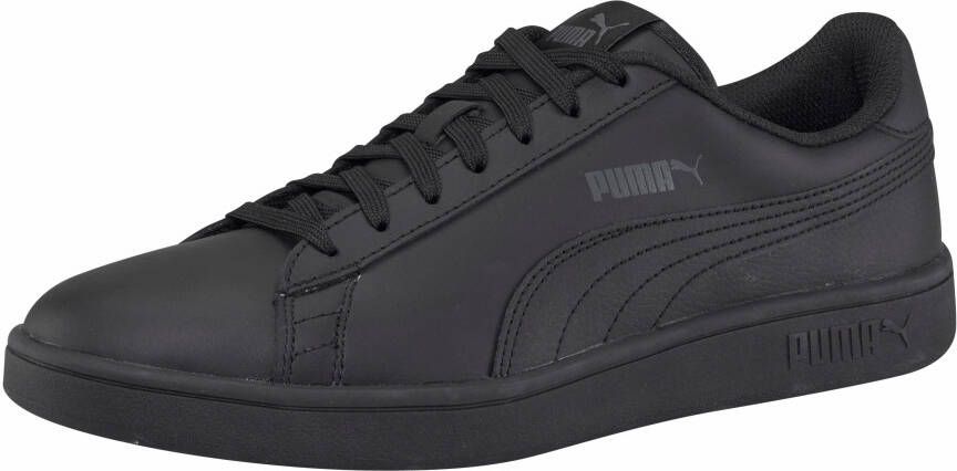 PUMA Smash v2 L Sneakers Unisex Black- Black - Foto 4