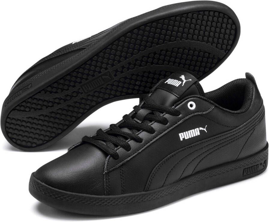 PUMA Smash V2 L Dames Sneakers Black - Foto 3