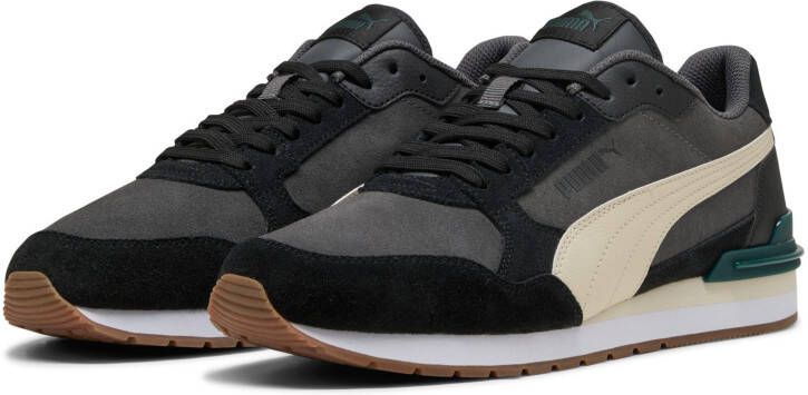 PUMA ST Runner v4 SD unisex sneaker schoenen trainers leer 399665 13 grijs zwart - Foto 2