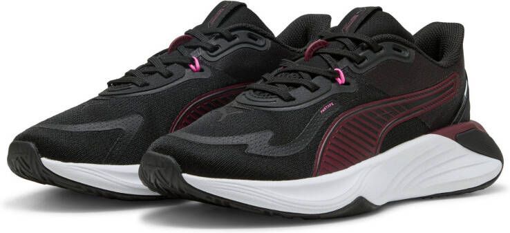 PUMA PWR Hybrid TR Wns Dames Sportschoenen Black-Ruby Shimmer-Pink Pixel - Foto 3