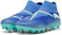 Puma Future 7 Match senior voetbalschoenen kobaltblauw wit mintgroen - Thumbnail 5