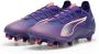Puma Ultra 5 Match senior voetbalschoenen kobaltblau wit koraalrood - Thumbnail 4