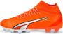 PUMA Ultra Pro Gras Kunstgras Voetbalschoenen (MG) Oranje Wit Blauw - Thumbnail 4