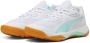 PUMA Solarflash III W+ Unisex Sportschoenen White-Electric Peppermint - Thumbnail 2