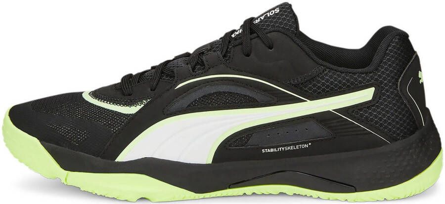 PUMA Solarstrike II Sportschoenen Volleybal Indoor zwart geel - Foto 2