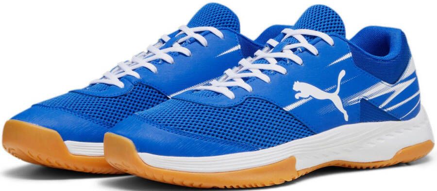 Puma Varion II zaalsportschoenen kobaltblauw wit - Foto 3