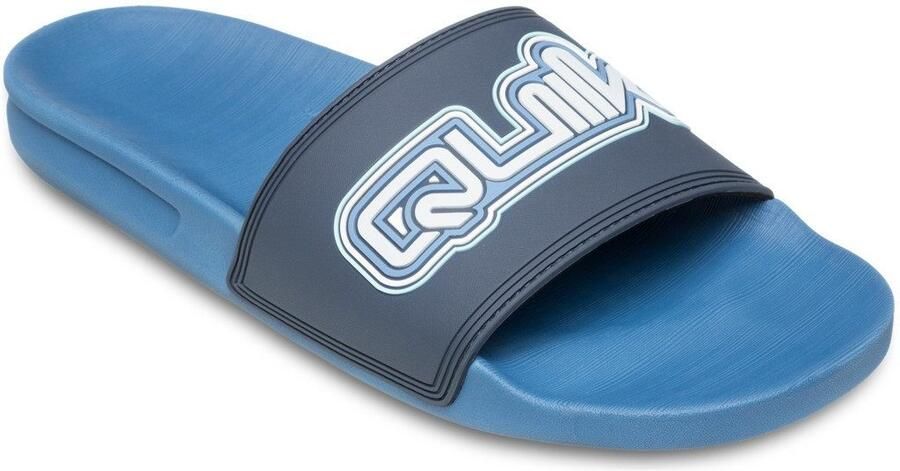 Quiksilver Rivi Wordmark Ii Slippers Blauw Man