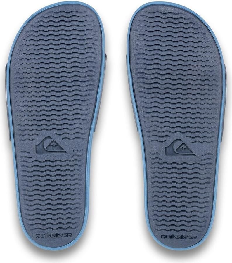 Quiksilver Rivi Wordmark Ii Slippers Blauw Man