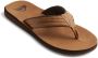 Quiksilver Carver Nubuck Sandalen EU 41 oranje bruin - Thumbnail 3
