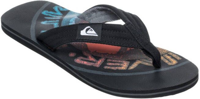 Quiksilver Herenslippers Layback zwart