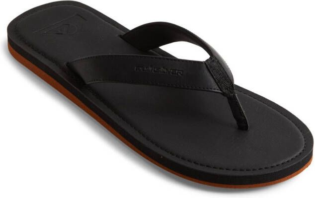 Quiksilver Molokai Nubuck II Heren Slippers Solid Black - Foto 3
