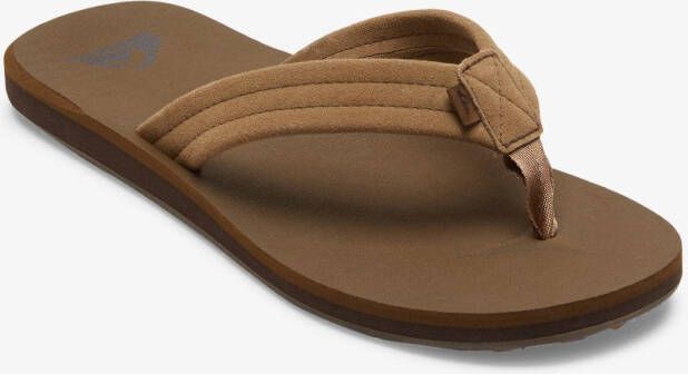 Quiksilver Carver Suede Core Sandalen bruin