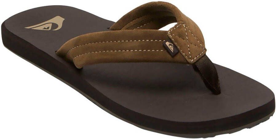 Quiksilver Carver Suede Core Sandalen zwart bruin