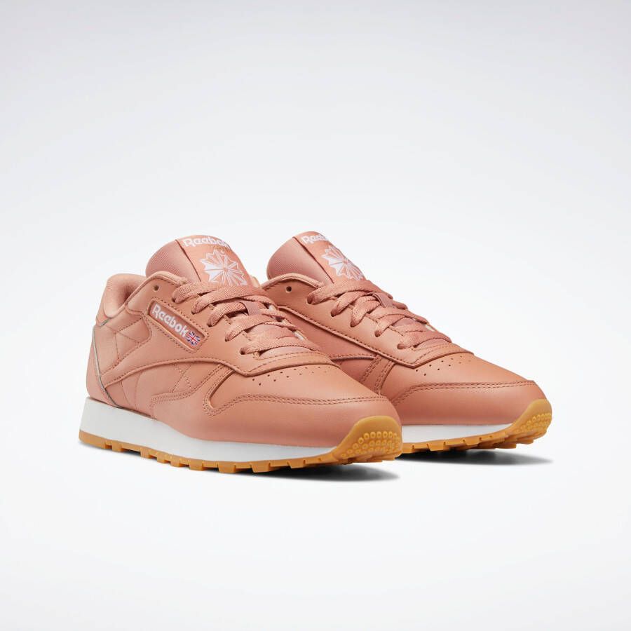 Reebok Classic Leather Fashion sneakers Schoenen canyon coral mel canyon mel ftwr white maat: 36 beschikbare maaten:36 - Foto 3