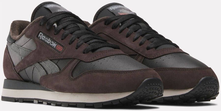 Reebok Classic Leather Schoenen Bruin Zwart Man - Foto 1
