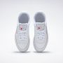 Reebok Club C 85 white light grey gum Wit Leer Lage sneakers Dames - Thumbnail 3