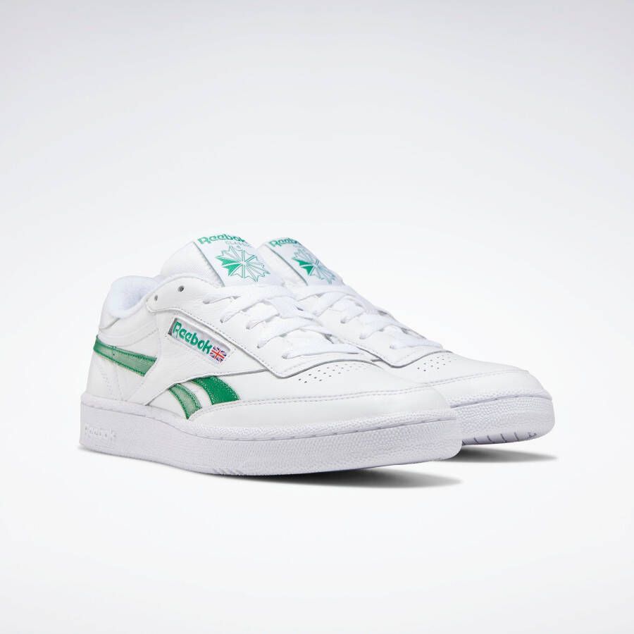 Reebok Club C Revenge Mu White glen Green Fashion sneakers Schoenen weiß maat: 41 beschikbare maaten:41 - Foto 4